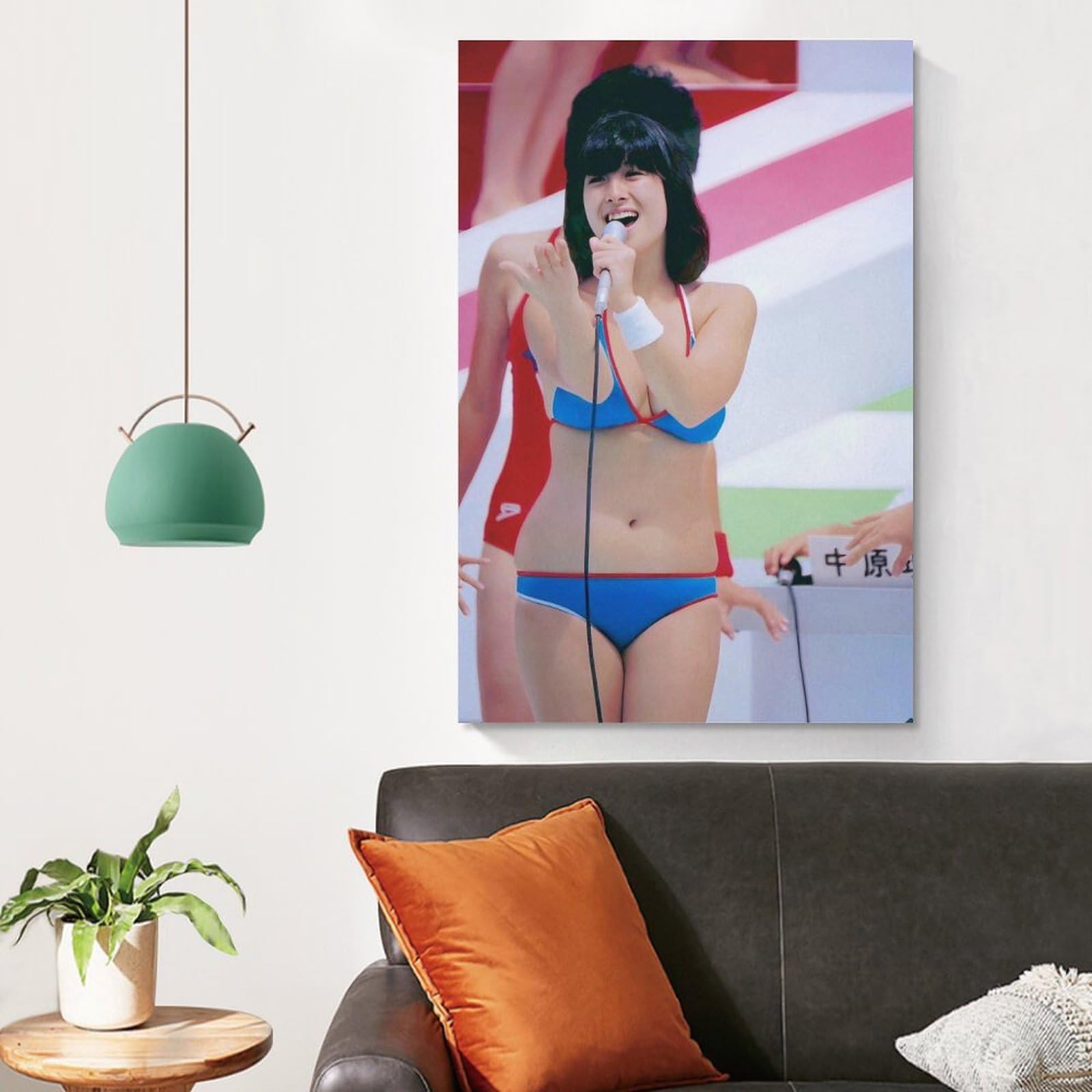 Amazon.co.jp: 河合奈保子 歌手水着1ポスター ポスター 装飾 絵